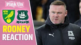 Wayne Rooney Reaction | Norwich City 6-1 Plymouth Argyle | The Pink Un