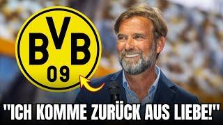 KLOPP-BEKENNTNIS: 'Ich kehre aus LIEBE zurück' | nachrichten bvb