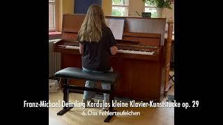 Franz-Michael Deimling: Kordulas kleine Klavierkunststücke op. 29, Nr. 6 Das Fehlerteufelchen