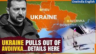 Ukraine Withdraws from Avdiivka Amidst Shortages| Putin Cheers ‘Important Victory’| Oneindia News