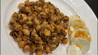 Guyanese Fried Chana / Sautéd Chickpeas