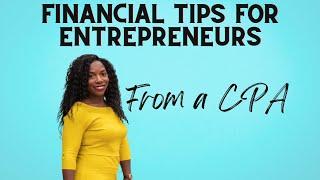 Accounting & Financial Tips for Entrepreneurs from a CPA | Tasha Journeys Live Episode 12