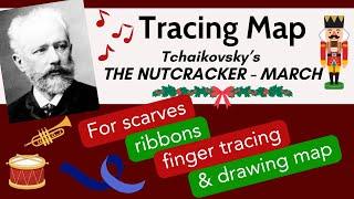 Doodling and Tracing Activity - Song Map - Nutcracker March by Tchaikovsky