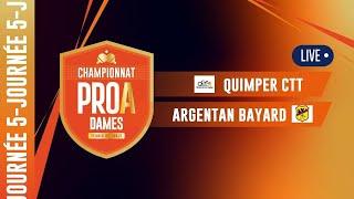 PRO A DAMES | J5 | QUIMPER CTT vs ARGENTAN BAYARD