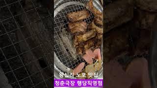 성동구 왕십리와 행당동에서 가성비 좋은 왕십리 맛집 청춘극장 쪽갈비 행당직영점 불금,불토,주말 휴일에 가기 좋은 행당동 맛집 청춘극장에서 외식,회식,데이트 왕십리역 맛집 청춘극장