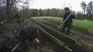 Bamboo Raised Garden Bed Horizontal