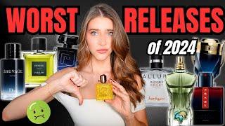 TOP 10 WORST MEN'S DESIGNER FRAGRANCE RELEASES OF 2024! Eros Energy, Sauvage Eau Forte + MORE 