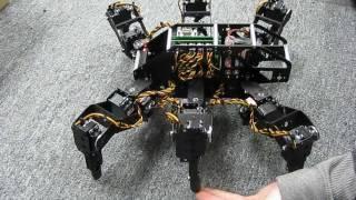 Lynxmotion T-Hex Hexapod Robot Terrain Adaptive Prototype  by RobotShop.com