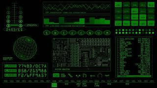 Ophidic Displays: Retro Sci-Fi Screensaver