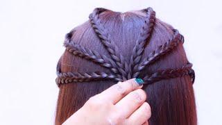 Beautiful Easy Hairstyle - Easy hairstyle for girls | simple hairstyle | hairstyles