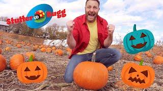 Halloween Pumpkin Carving for kids | Learning Videos for Toddlers | Stutterbugg