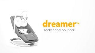 Joie dreamer™ | Compact Rocker & Bouncer for Newborns