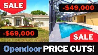 Touring 3 Florida Homes As The Market Continues To Shift | Opendoor dropping prices FAST!!