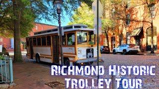 Richmond Historic Sightseeing Landmark Day Trolley Tour! RVA Travel Guide!