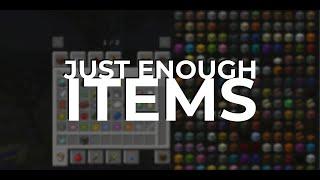 | Just Enough Items | Лучший пойсковой мод рецептов и блоков в Майнкрафт!|