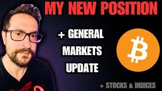 My New Position Update + General Markets Update - SP500, Nasdaq, DXY, NVIDIA, and more