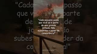 CADA PEQUENO PASSO IMPORTA #shorts
