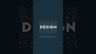 Design | Coming Soon | Animation intro | After Effects