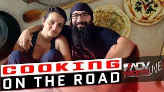 Cooking On the Road With World Vespa - ADVMoto Live #7