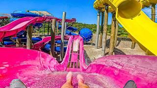 Croatia's Largest Water Park - Waterslides at Aquacolors Poreč