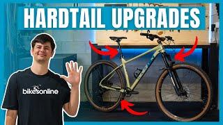 Top 5 Budget Hardtail Mountain Bike Upgrades | Worth It EP 3