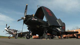 Corsair F4U-5NL “Devotion” Flight Training | Flying Legends Collection