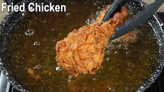 Fried Chicken Recipe | Homemade Perfect Fried Chicken | Crispy & Spicy chicken fry recipe