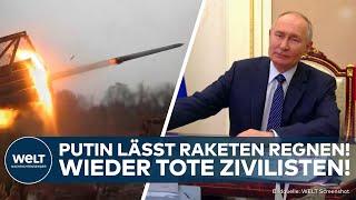 PUTINS KRIEG: Donezk unter Beschuss! Ukrainische Zivilisten im Visier von Russland!