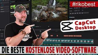 WOW das BESTE KOSTENLOSE Videoschnitt Programm - CapCut Desktop Software für Mac & Win - Tutorial