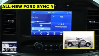 FORD SYNC 4: HOW TO USE SYNC 4 with 8" TOUCHSCREEN