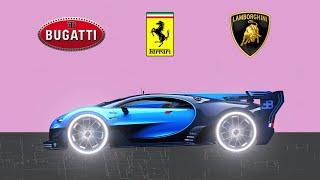 GUESS THE TOP SUPERCARS IN THE WORLD || CAR QUIZ || CAR LOGO QUIZ