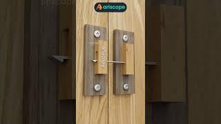 Smooth Sliding Door Latch with Satisfying Click Sound