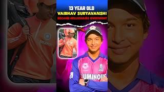 13-Year-Old Vaibhav Suryavanshi Sets IPL 2025 Record  #shorts #trending #shortfeed #cricket