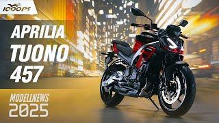 Aprilia Tuono 457 - New 48 HP Naked Bike at the EICMA 2025