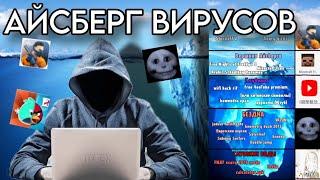 АЙСБЕРГ ВИРУСОВ НА ТЕЛЕФОНЕ |Geometry dash, Minecraft, Standoff| (1 часть)