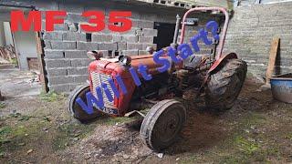 Will it start? Massey Ferguson 35 Parked For Years.