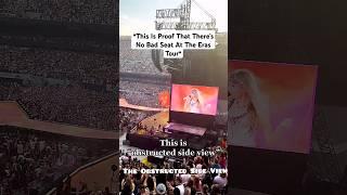 Your sign to get obstructed view seats!!! #taylorswiftchicago #chicagonight2
