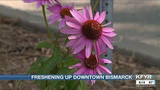 KFYR-TV and Cashman Nursery team up to beautify downtown Bismarck