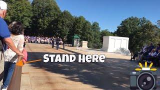 Best Way to Watch Changing of the Guards at Arlington Cemetery