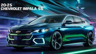 Secrets Revealed: Inside the New Chevrolet Impala SS 2025 - Everything You NEED to Know!