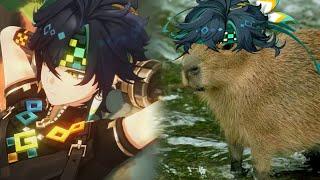 Solo C2-R0 Kinich Beating The Capybara Senseless