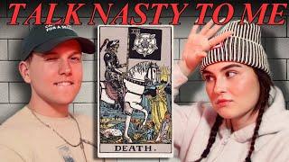 getting our tarot cards read (death.) | Talk Nasty to Me - Ep 28