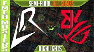 LR vs BKR Highlights ALL GAMES | Semi-Finals EMEA Masters Spring 2025 Los Ratones vs BK ROG Esports