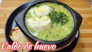 CALDO DE HUEVO