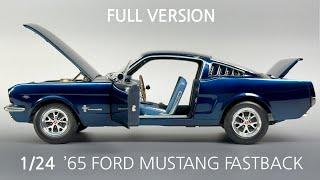 FORD MUSTANG FASTBACK 1/24 REVELL Model car build [Full version]