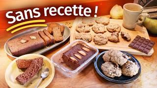 Apprendre à cuisiner des gâteaux sans recette !