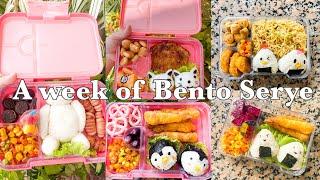 A week of Bento Lunch Box for Mia #Baonserye+ Bento Tools Haul | Michelle Monterubio