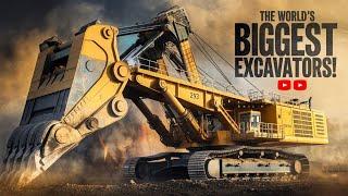 World’s Largest Excavators: Who’s the KING of Mining?  #excavator #machine