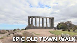 Edinburgh Walking Tour | Calton Hill To Royal Mile | Netflix Set Discovery!