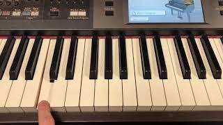How to find notes on the piano